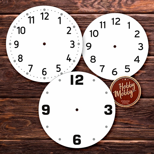 Download Laser Cut Dials Wall Clock Faces DXF File - Designs CNC ...