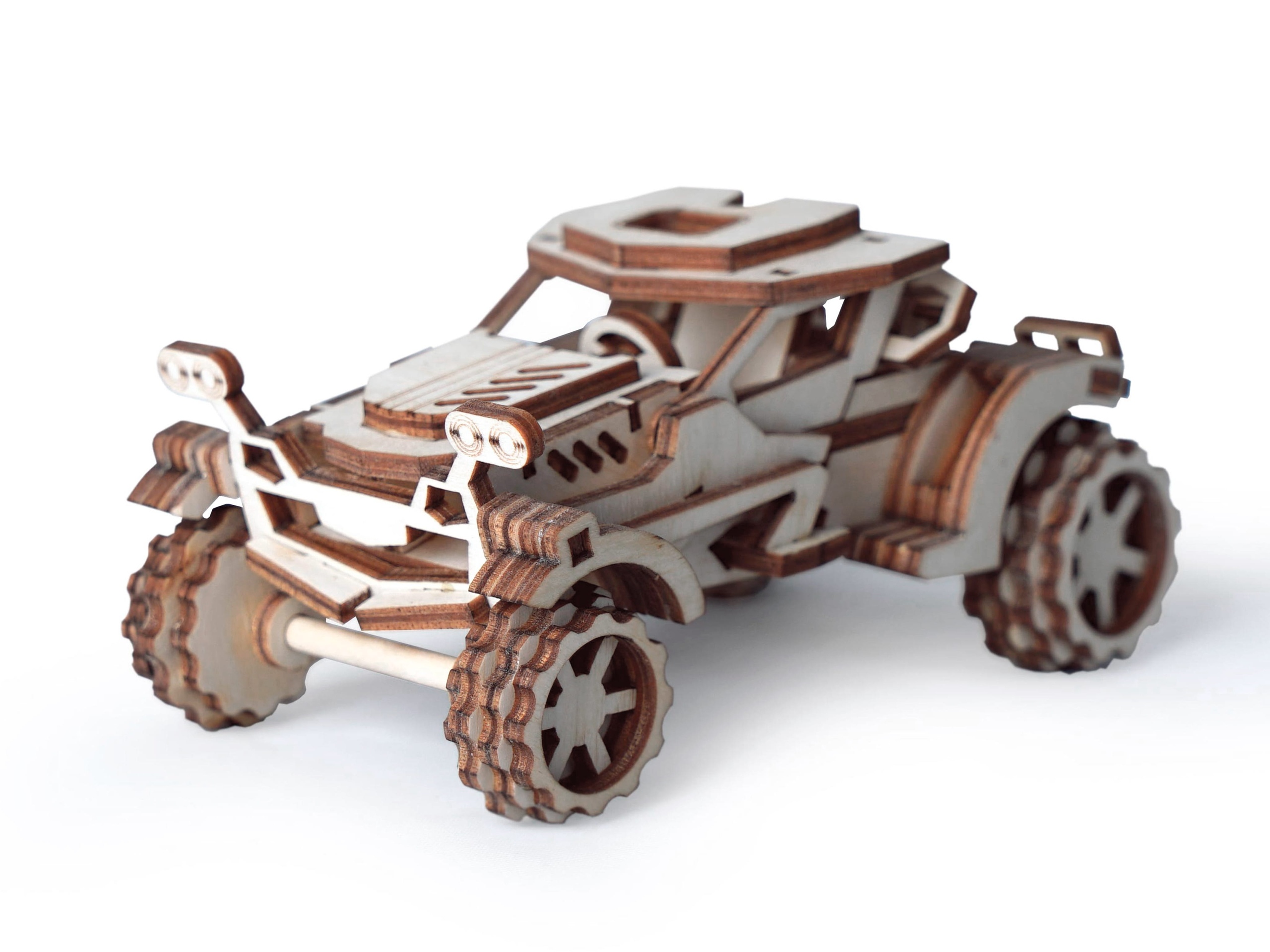 laser controlled toy car