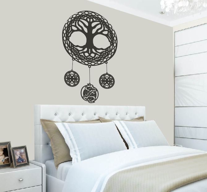 Download Laser Cut Celtic Tree Of Life Wall Art Room Decor Free ...