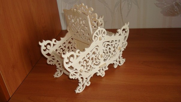 Laser Cut Wooden Decorative Basket With Lid Free Vector - Designs CNC ...