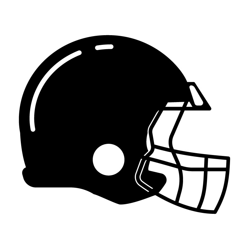 Football Helmet dxf File - Designs CNC Free Vectors For All Machines ...