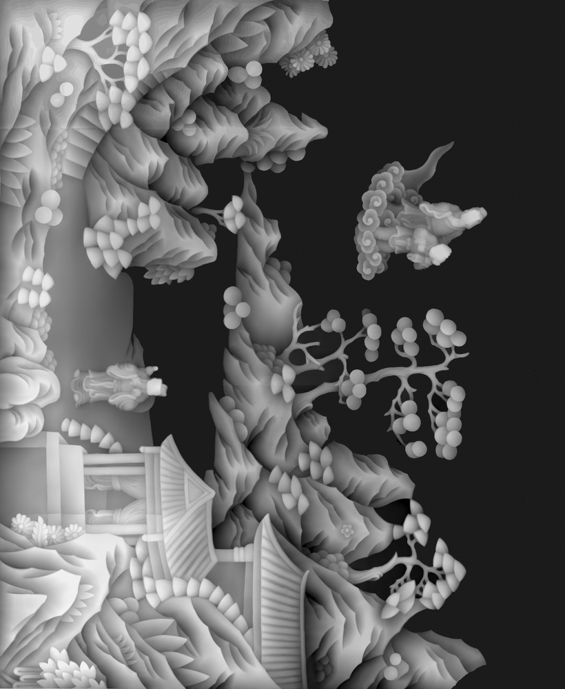 Best 3D Grayscale Relief Image BMP File - Designs CNC Free Vectors For All ...